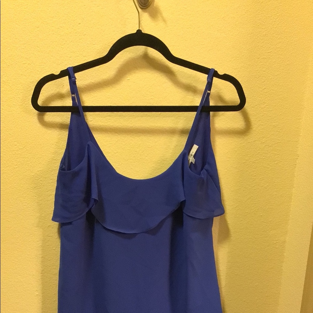 Blue tank